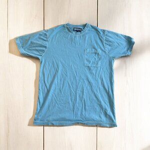 VILEBREQUIN Blue Wash Pocket T Shirt Sz Medium